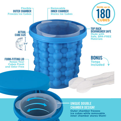 IceBox ® – Cubitera de Silicona 2 en 1